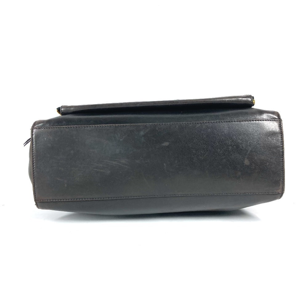 CHANEL Shoulder Bag lambskin black vintage CC COCO Mark logo