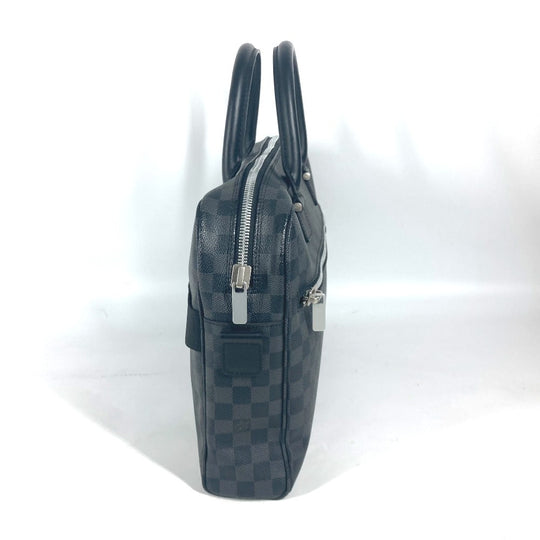 LOUIS VUITTON Business bag N23211 Damier Grafitto Canvas black Damier Grafitte Horizon