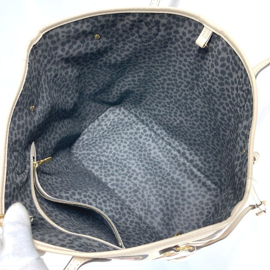 LOUIS VUITTON Shoulder Bag M45819 PVC / Leather beige Wild at Heart Capsule Collection Neverfull MM
