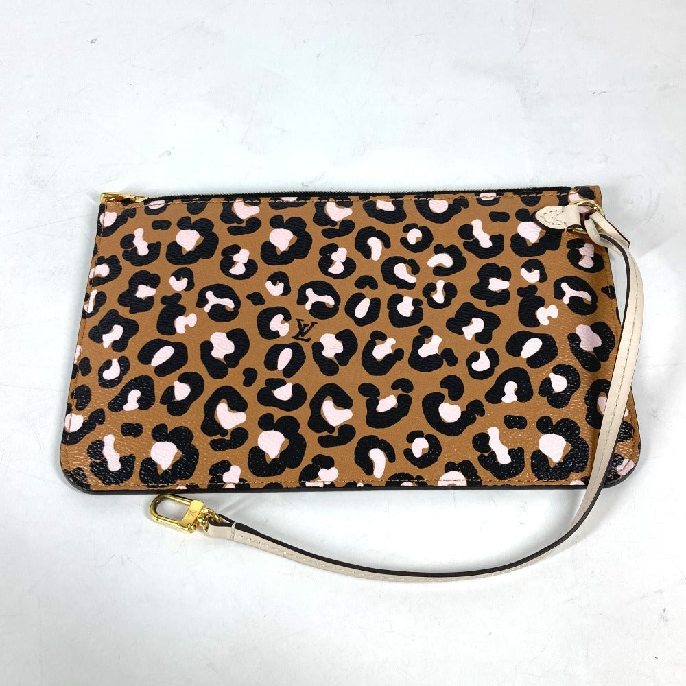 LOUIS VUITTON Shoulder Bag M45819 PVC / Leather beige Wild at Heart Capsule Collection Neverfull MM