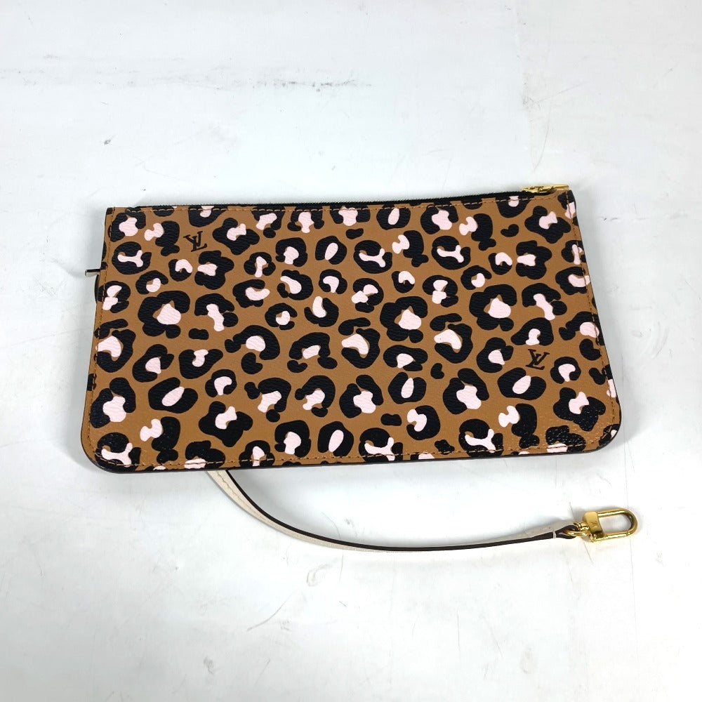 LOUIS VUITTON Shoulder Bag M45819 PVC / Leather beige Wild at Heart Capsule Collection Neverfull MM