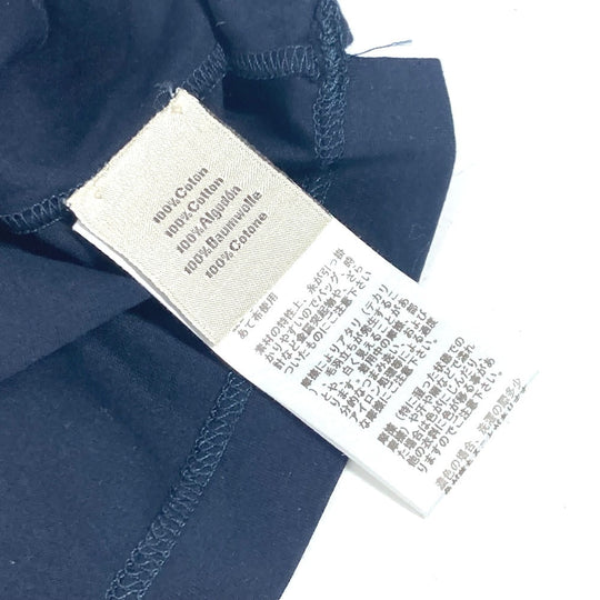 HERMES Short sleeve T-shirt cotton Navy Dragon mens(Unisex) L Used Authentic