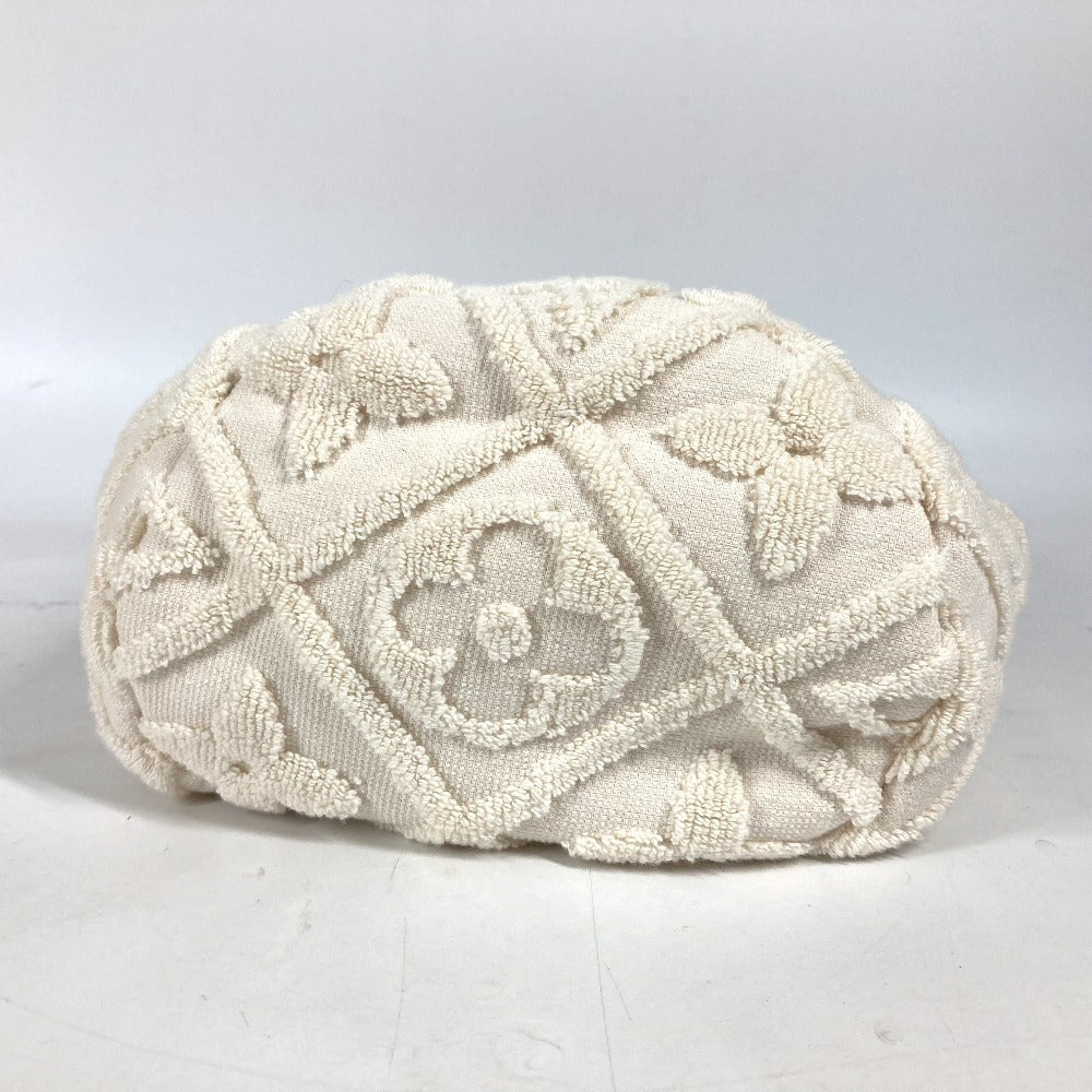 LOUIS VUITTON Shoulder Bag M25146 cotton white Monogram Bucket・LV Vacation