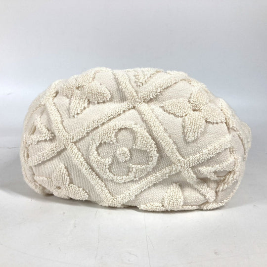 LOUIS VUITTON Shoulder Bag M25146 cotton white Monogram Bucket・LV Vacation