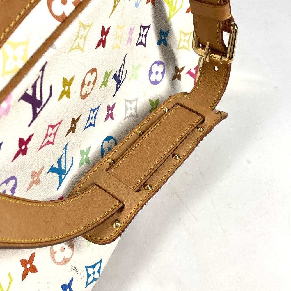 LOUIS VUITTON Shoulder Bag M92660 Monogram multicolor canvas white Monogram multicolor Boulogne Women Used Authentic