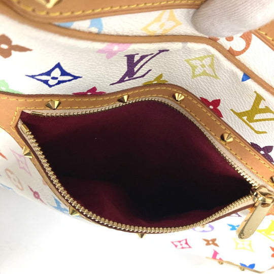 LOUIS VUITTON Shoulder Bag M92660 Monogram multicolor canvas white Monogram multicolor Boulogne Women Used Authentic
