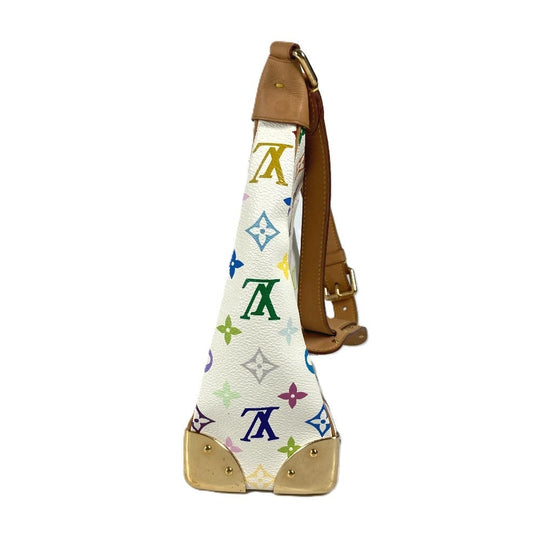 LOUIS VUITTON Shoulder Bag M92660 Monogram multicolor canvas white Monogram multicolor Boulogne Women Used Authentic