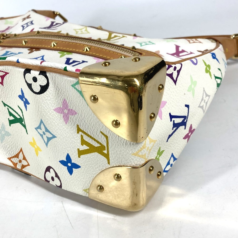 LOUIS VUITTON Shoulder Bag M92660 Monogram multicolor canvas white Monogram multicolor Boulogne Women Used Authentic