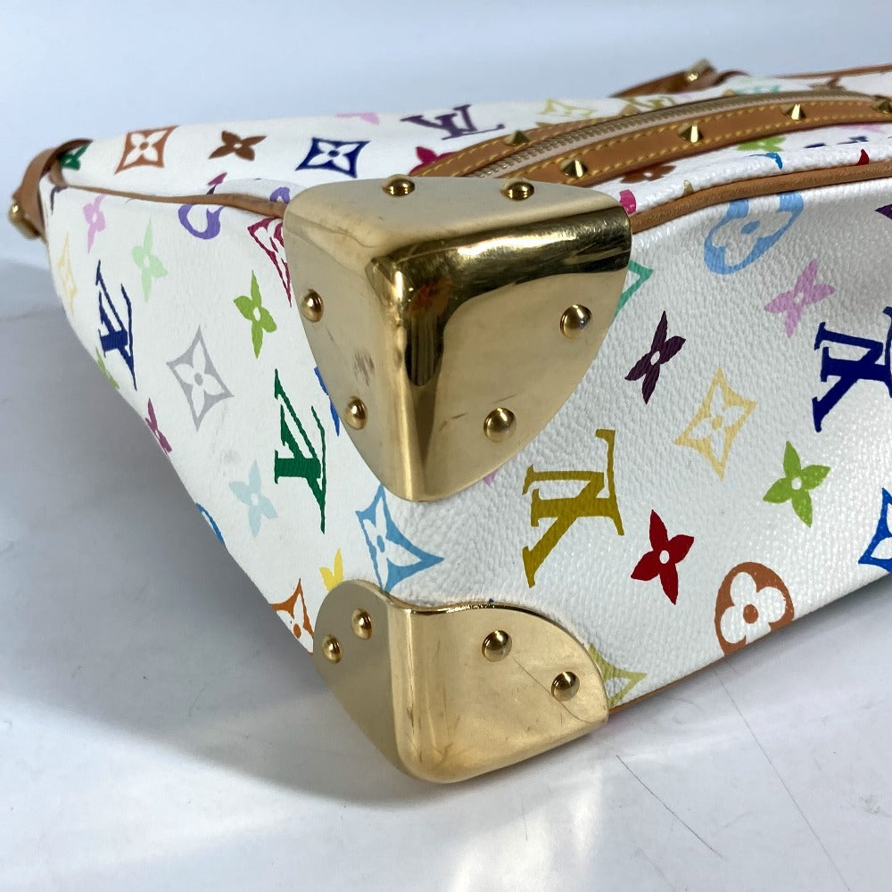 LOUIS VUITTON Shoulder Bag M92660 Monogram multicolor canvas white Monogram multicolor Boulogne Women Used Authentic