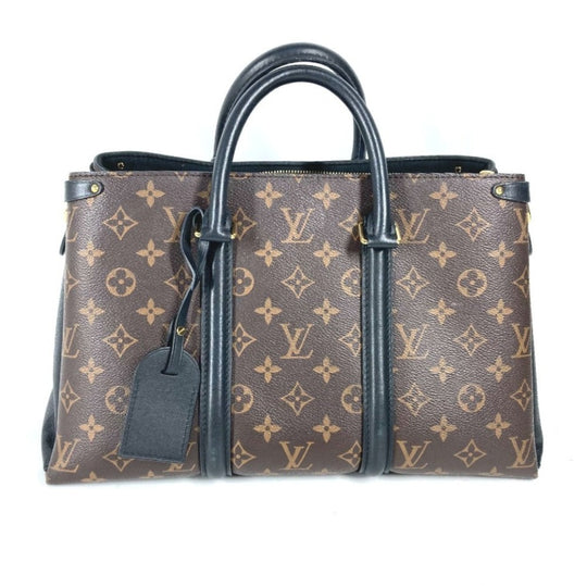 LOUIS VUITTON Handbag M44817 Monogram canvas Brown Monogram Sufuro NV MM Women Used Authentic