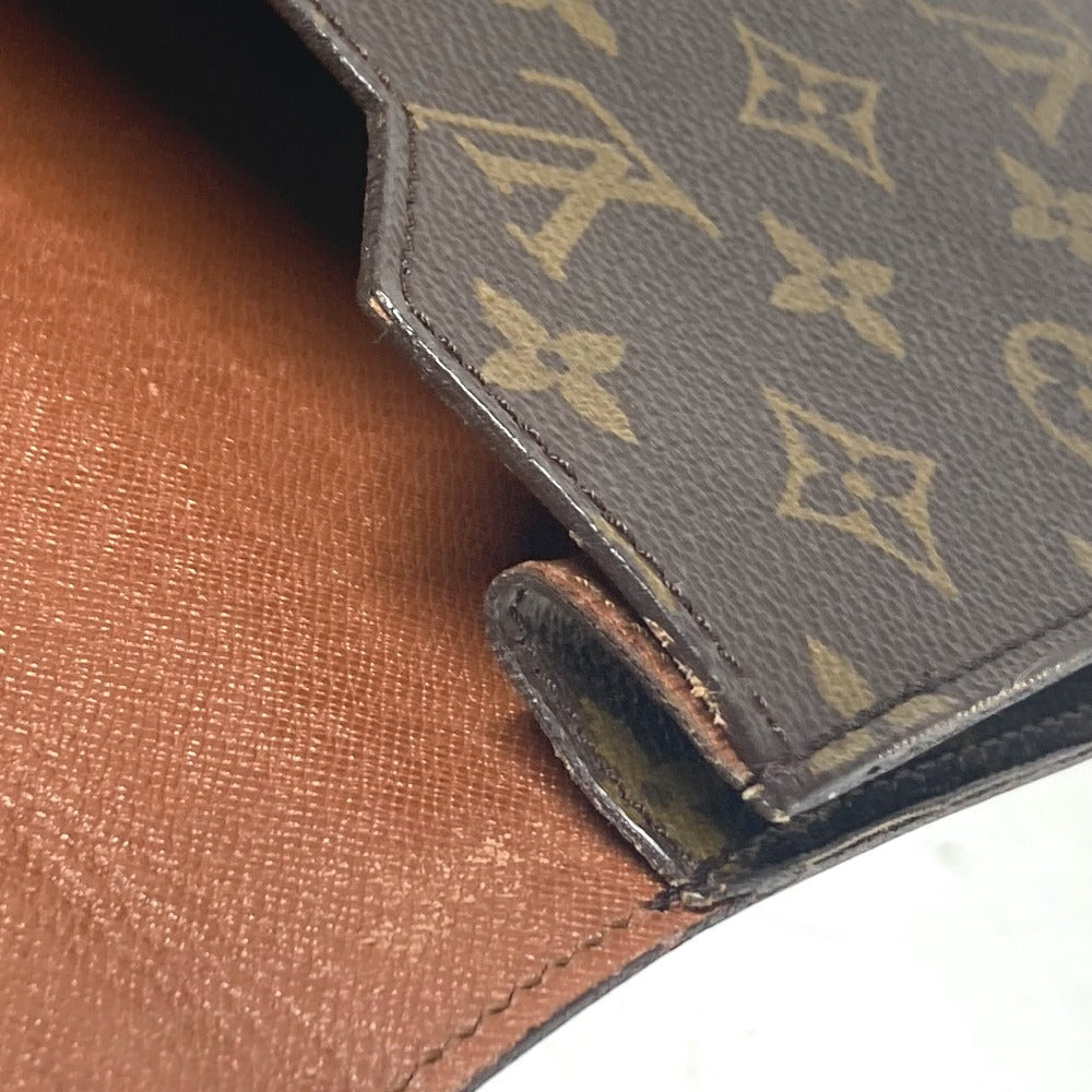 LOUIS VUITTON Clutch bag M53335 Monogram canvas Brown Monogram Porte Document Senator