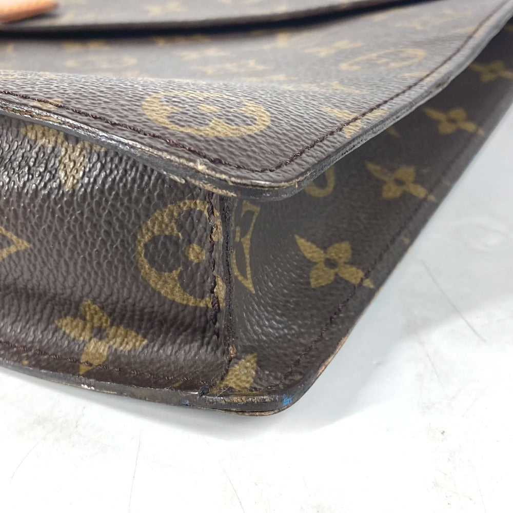 LOUIS VUITTON Clutch bag M53335 Monogram canvas Brown Monogram Porte Document Senator
