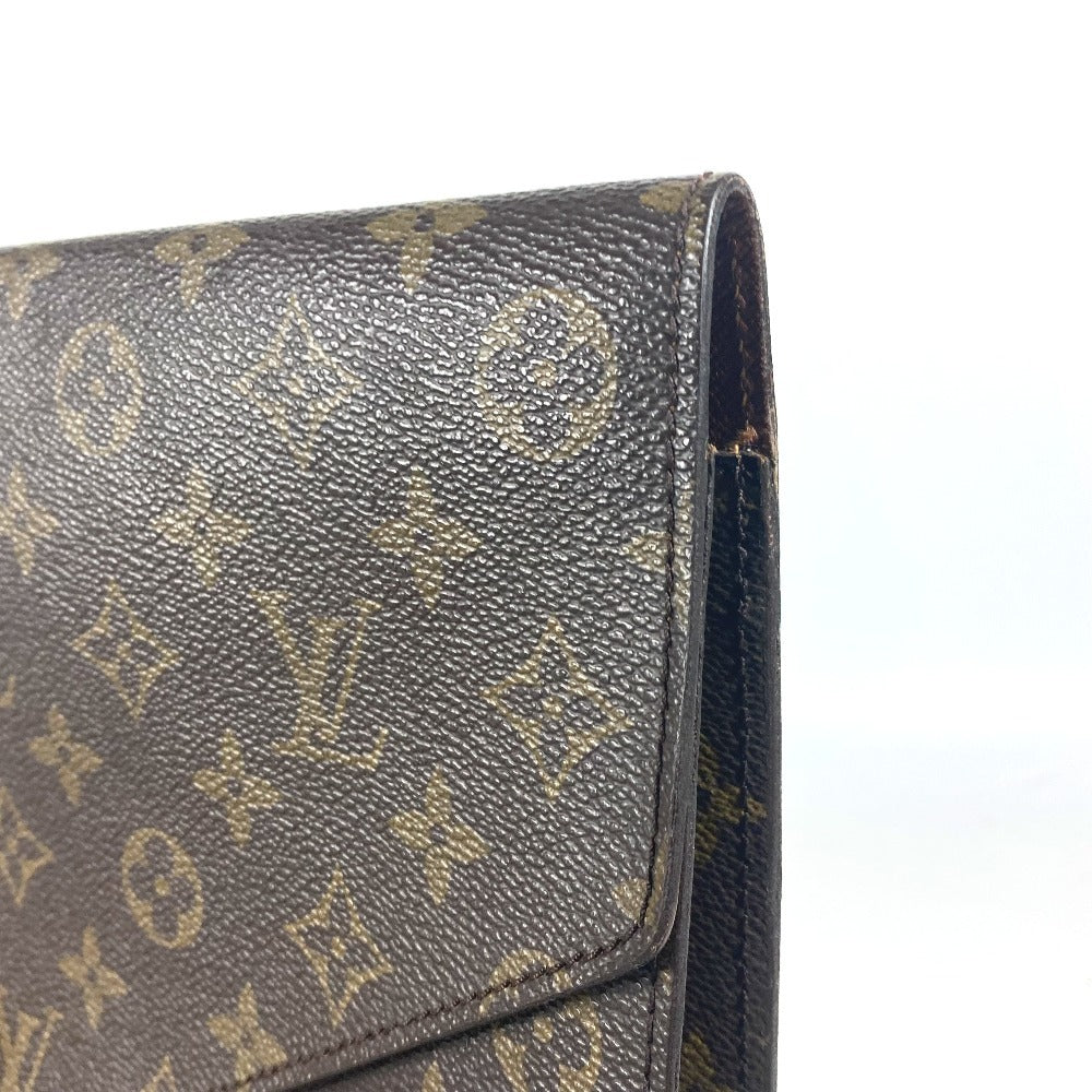 LOUIS VUITTON Clutch bag M53335 Monogram canvas Brown Monogram Porte Document Senator