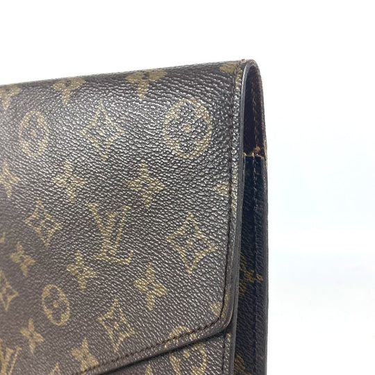 LOUIS VUITTON Clutch bag M53335 Monogram canvas Brown Monogram Porte Document Senator