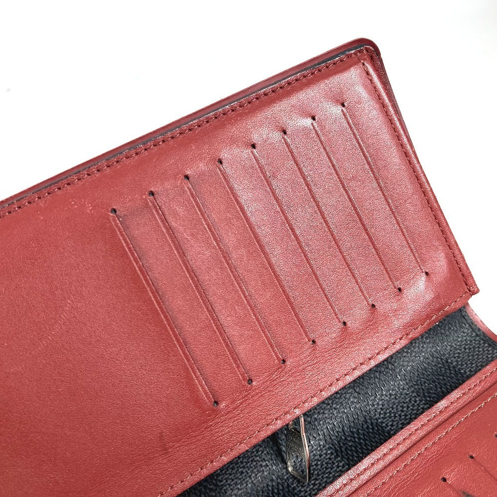 LOUIS VUITTON Long Wallet Purse N63254 Damier Grafitto Canvas black Damier Grafitte Portefeuille Blaza unisex(Unisex) Used Authentic