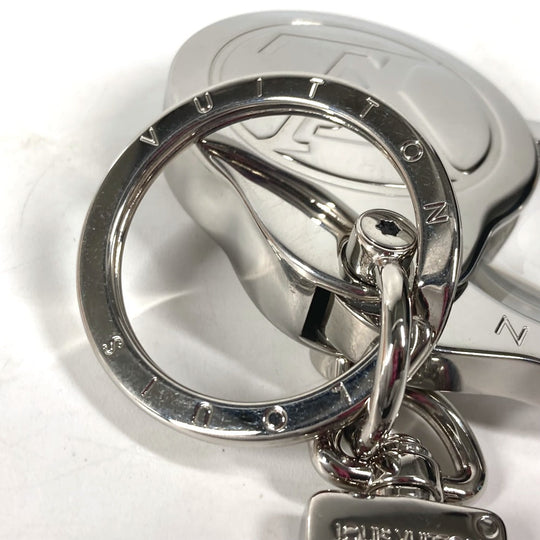 LOUIS VUITTON key ring M77149 metal Silver Bijoux Sac Magnifying Glass
