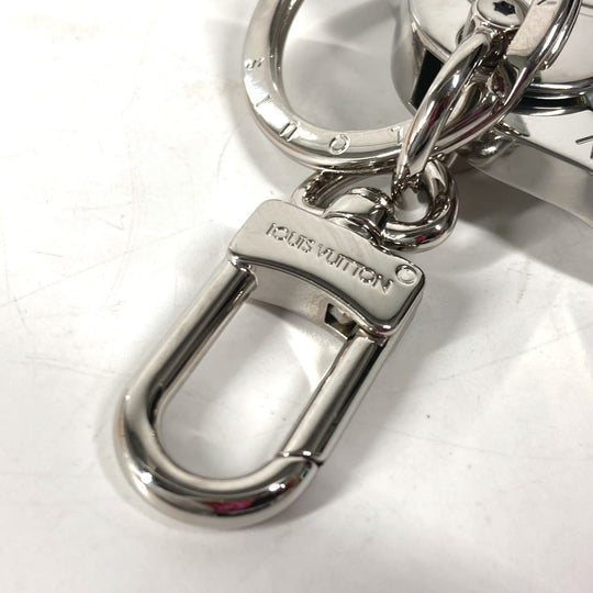 LOUIS VUITTON key ring M77149 metal Silver Bijoux Sac Magnifying Glass