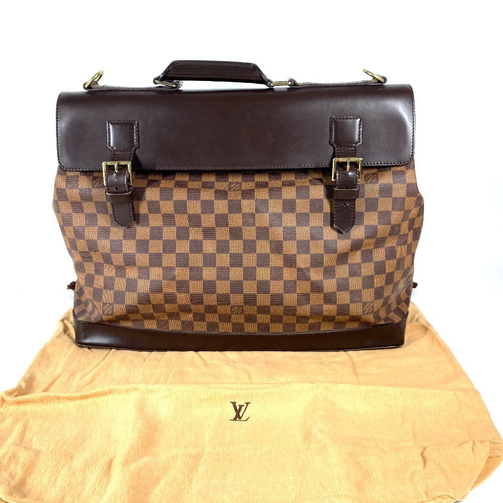 LOUIS VUITTON Handbag N41130 Damier canvas Brown Damier West end PM Women Used Authentic