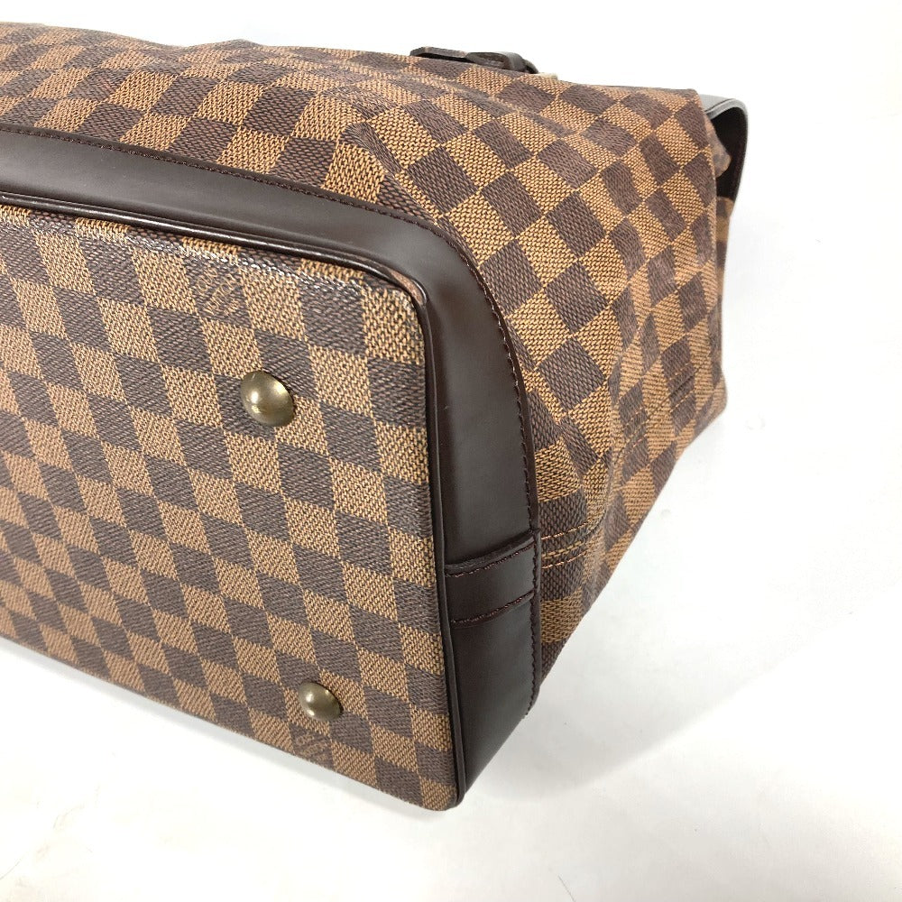 LOUIS VUITTON Handbag N41130 Damier canvas Brown Damier West end PM Women Used Authentic