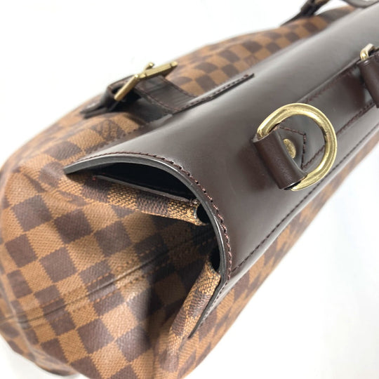 LOUIS VUITTON Handbag N41130 Damier canvas Brown Damier West end PM Women Used Authentic