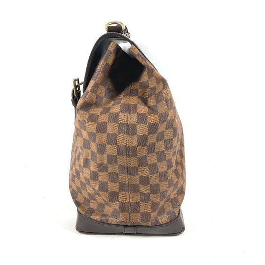 LOUIS VUITTON Handbag N41130 Damier canvas Brown Damier West end PM Women Used Authentic