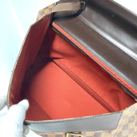 LOUIS VUITTON Handbag N41130 Damier canvas Brown Damier West end PM Women Used Authentic