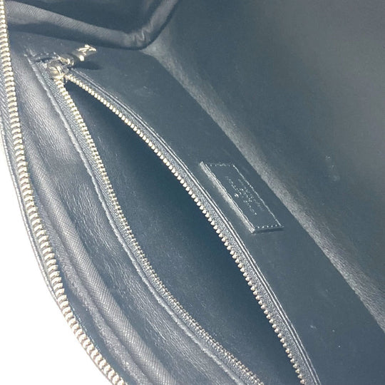 LOUIS VUITTON business bag N40127 Damier Grafitto Canvas black Damier Graphite Dop kit mens Used Authentic