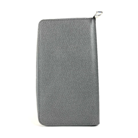 LOUIS VUITTON Long Wallet Purse M30517 Taiga Leather gray Taiga Zippy Organizer