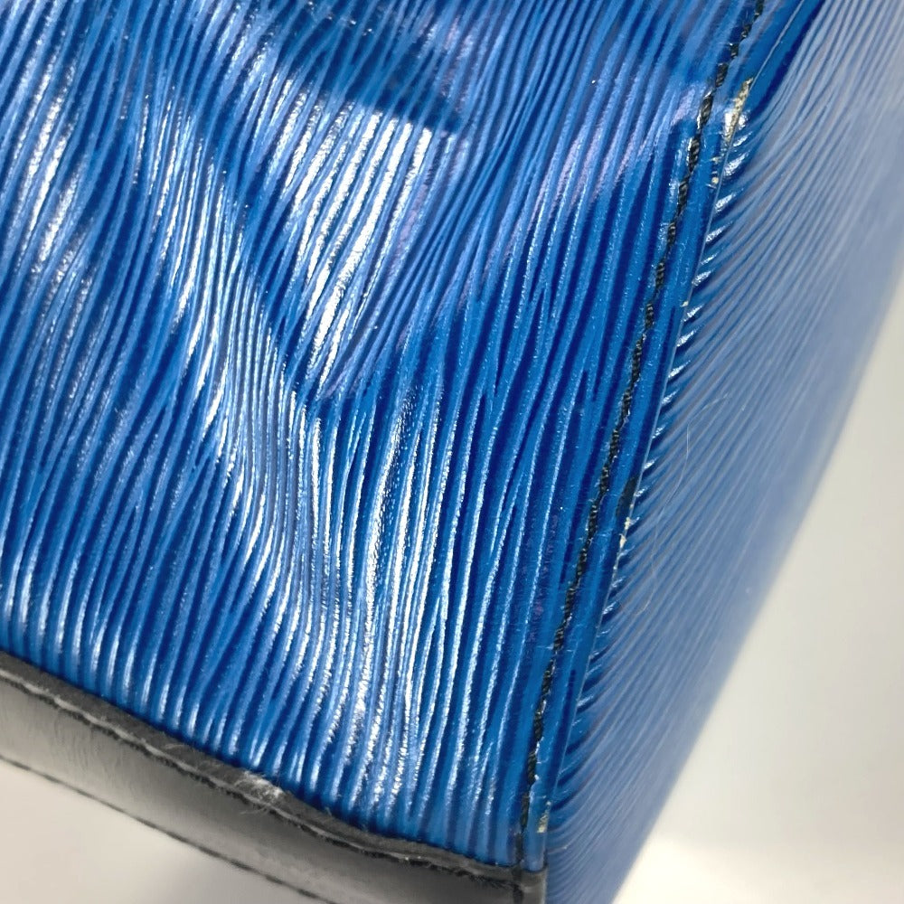 LOUIS VUITTON Shoulder Bag Epi Leather blue Epi by color Sac DePaul PM