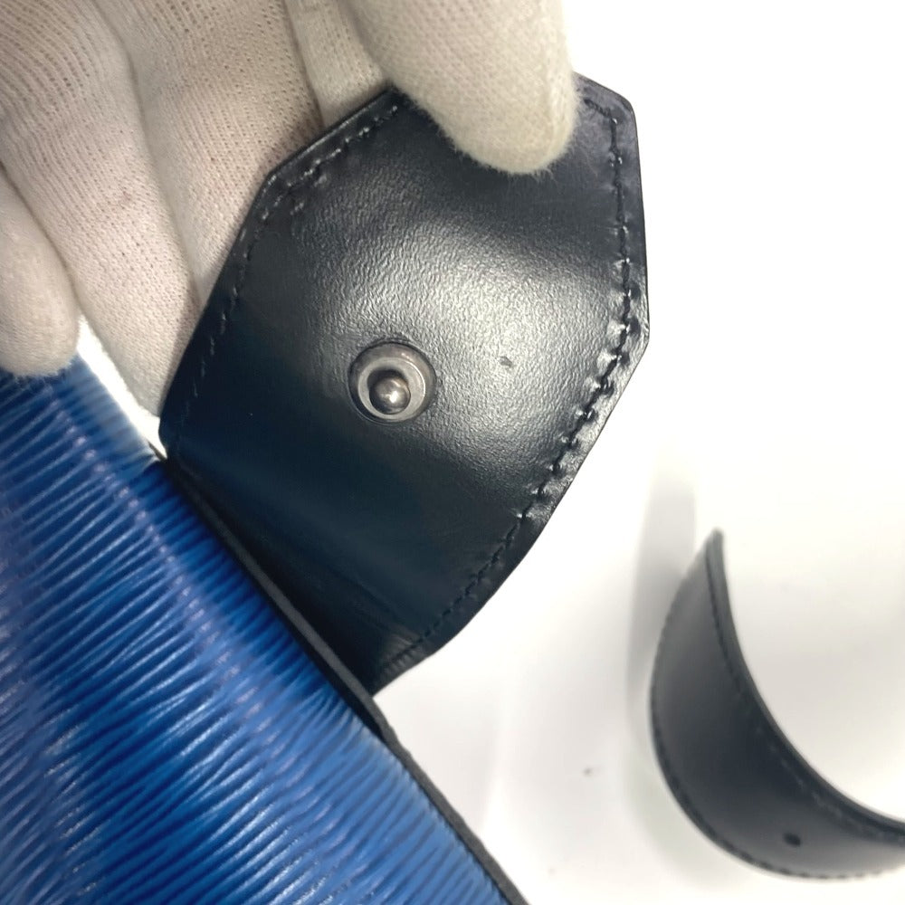 LOUIS VUITTON Shoulder Bag Epi Leather blue Epi by color Sac DePaul PM