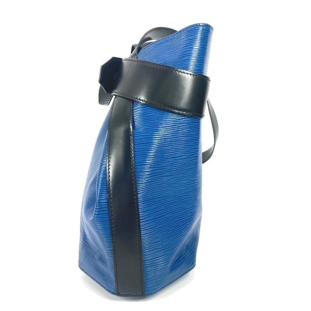 LOUIS VUITTON Shoulder Bag Epi Leather blue Epi by color Sac DePaul PM