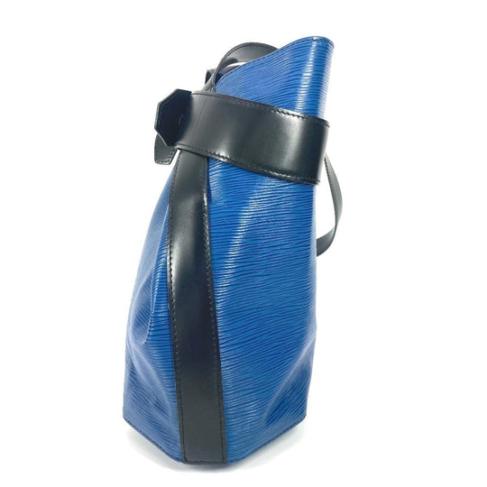 LOUIS VUITTON Shoulder Bag Epi Leather blue Epi by color Sac DePaul PM