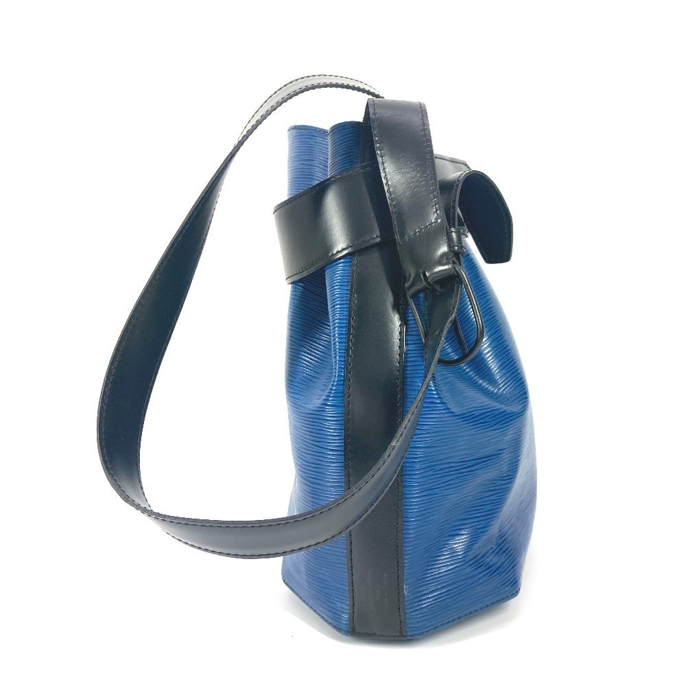 LOUIS VUITTON Shoulder Bag Epi Leather blue Epi by color Sac DePaul PM