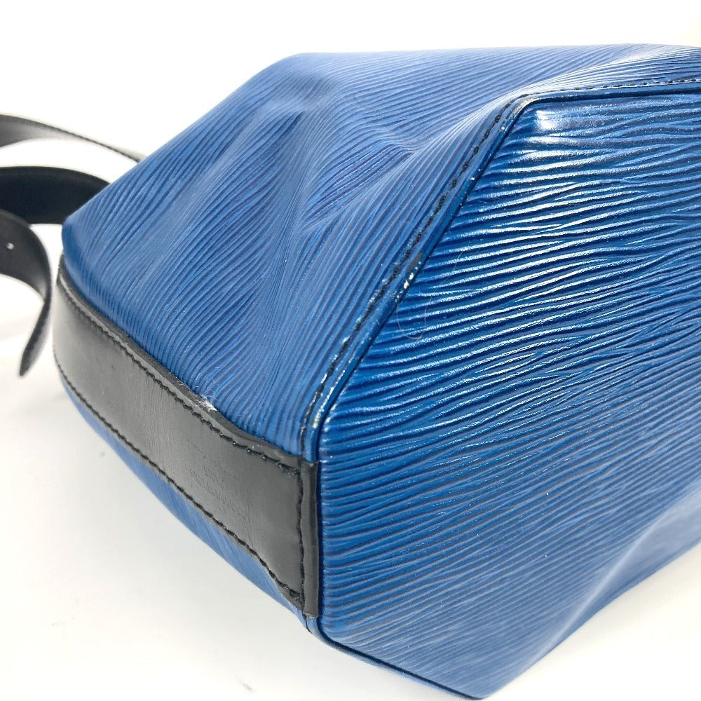 LOUIS VUITTON Shoulder Bag Epi Leather blue Epi by color Sac DePaul PM