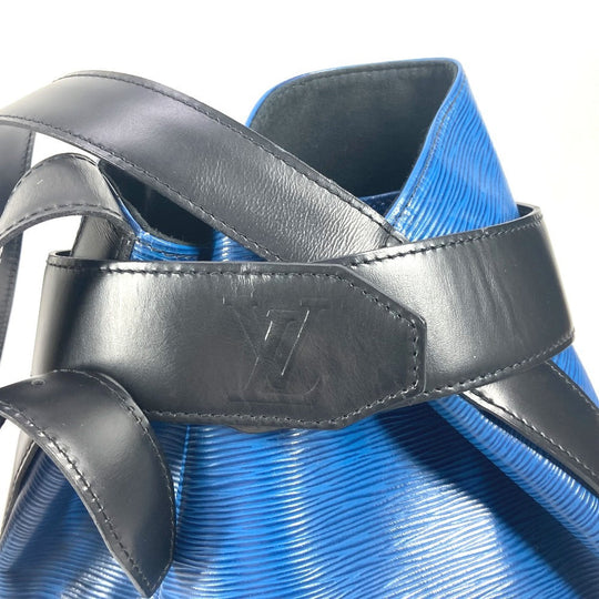LOUIS VUITTON Shoulder Bag Epi Leather blue Epi by color Sac DePaul PM