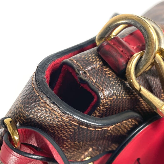 LOUIS VUITTON Handbag N40176 Damier canvas Brown Damier Bobble Scarlet