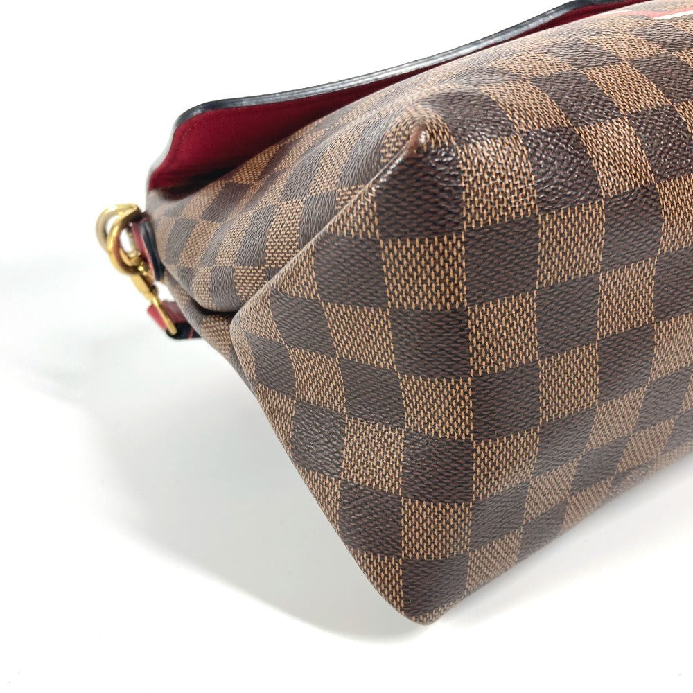 LOUIS VUITTON Handbag N40176 Damier canvas Brown Damier Bobble Scarlet