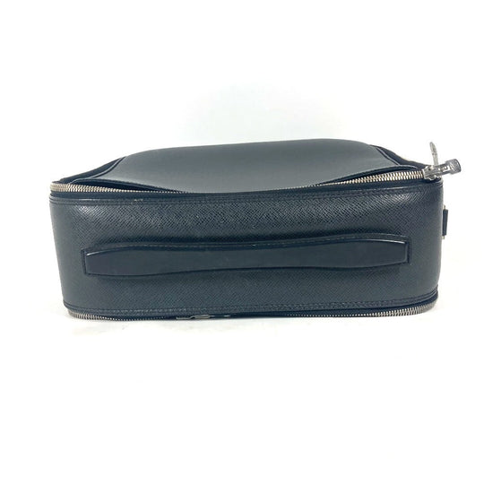 LOUIS VUITTON Business bag M30762 Taiga Leather black Taiga Tula 2WAY Shoulder Bag