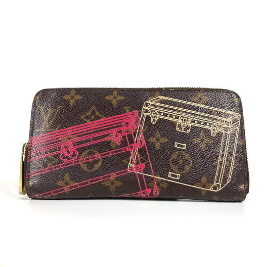 LOUIS VUITTON Long Wallet Purse M58507 Monogram canvas Brown Monogram 2014 Christmas Limited Edition Zippy wallet