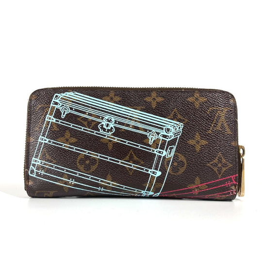 LOUIS VUITTON Long Wallet Purse M58507 Monogram canvas Brown Monogram 2014 Christmas Limited Edition Zippy wallet