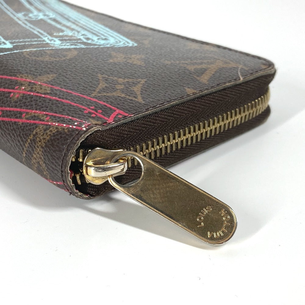 LOUIS VUITTON Long Wallet Purse M58507 Monogram canvas Brown Monogram 2014 Christmas Limited Edition Zippy wallet