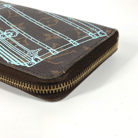 LOUIS VUITTON Long Wallet Purse M58507 Monogram canvas Brown Monogram 2014 Christmas Limited Edition Zippy wallet