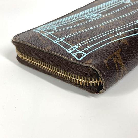 LOUIS VUITTON Long Wallet Purse M58507 Monogram canvas Brown Monogram 2014 Christmas Limited Edition Zippy wallet