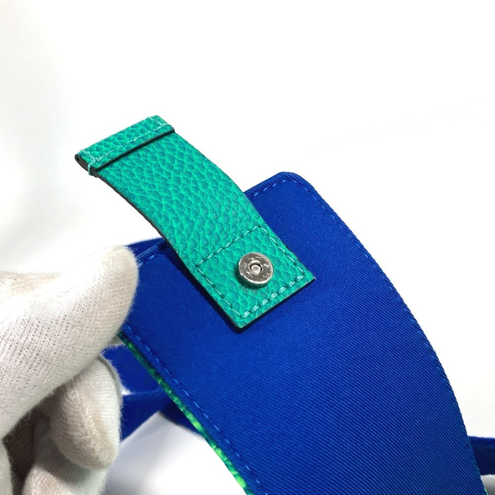 LOUIS VUITTON Shoulder Bag M81223 Taurillon Clemence Leather green Taurillon Clemence Illusion Double phone pouch unisex(Unisex) Used Authentic
