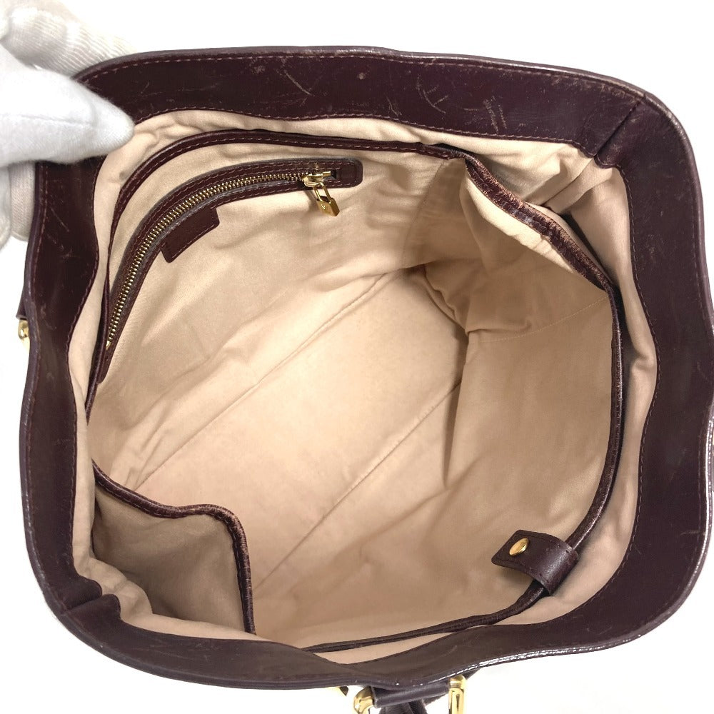 LOUIS VUITTON Tote Bag M92677 Monogram mini canvas Red Monogram mini Lucille GM