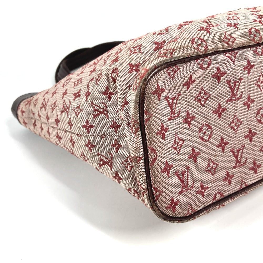 LOUIS VUITTON Tote Bag M92677 Monogram mini canvas Red Monogram mini Lucille GM