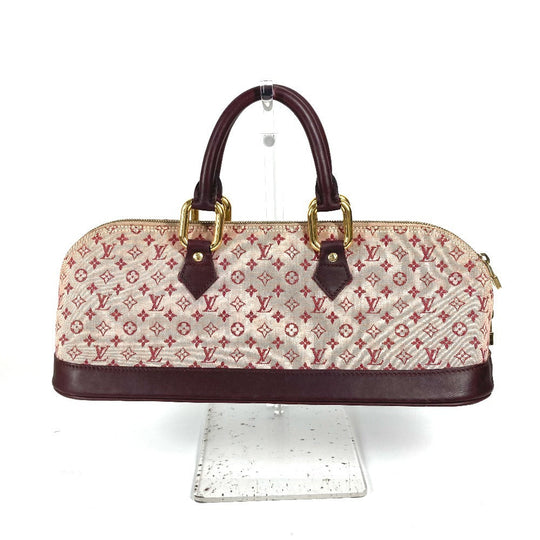 LOUIS VUITTON Handbag M92207 Monogram mini canvas Red Monogram mini Almaron