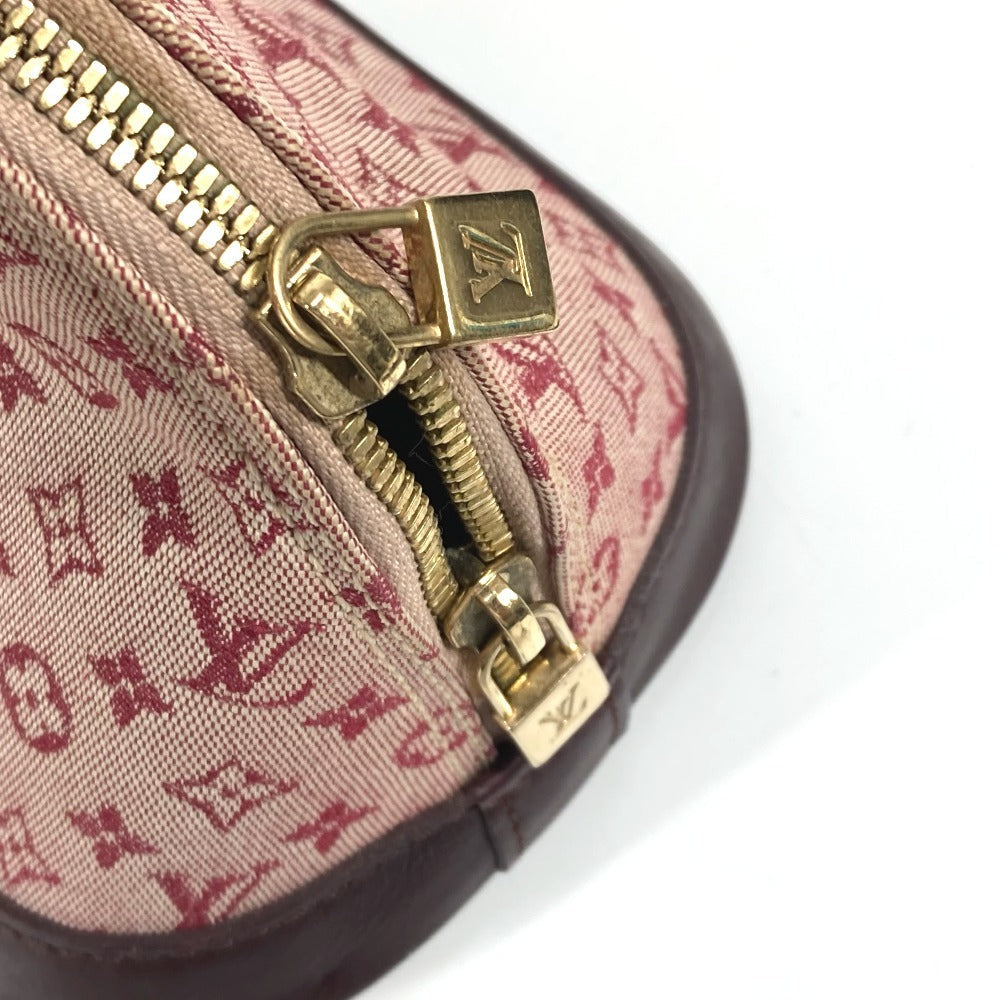 LOUIS VUITTON Handbag M92207 Monogram mini canvas Red Monogram mini Almaron