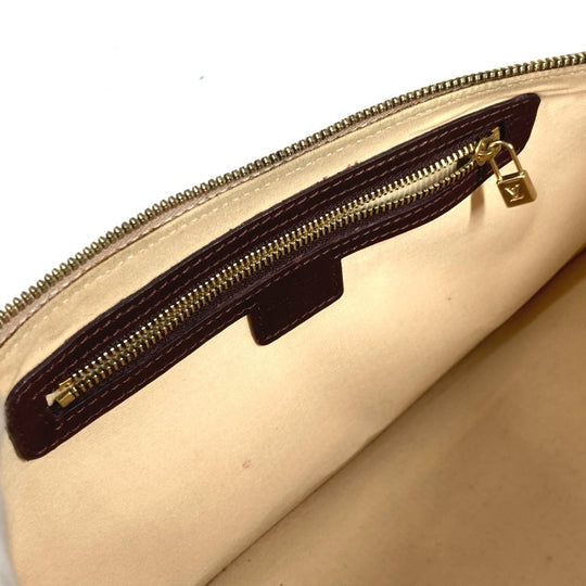 LOUIS VUITTON Handbag M92207 Monogram mini canvas Red Monogram mini Almaron