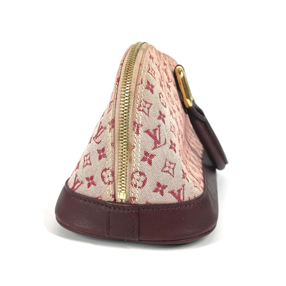 LOUIS VUITTON Handbag M92207 Monogram mini canvas Red Monogram mini Almaron